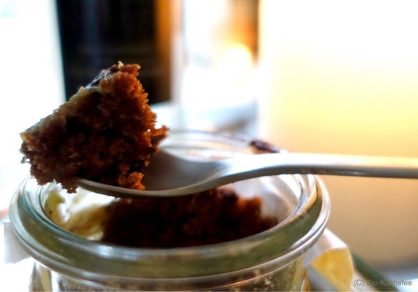 Schokokuchen im Glas von der Bio-Kuchenfee