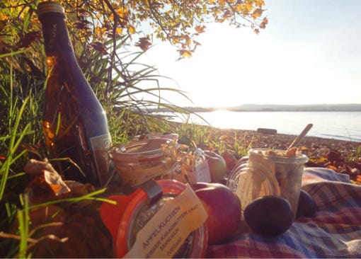 Apfelkuchen mit Cidre von der Biokuchenfee